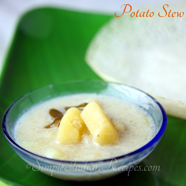 Potato Stew Kerala Appam Stew Simple Indian Recipes